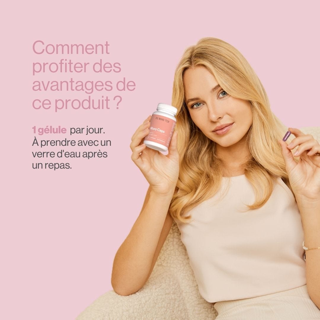 Moro Caps: 400 mg morosil - 3 boîtes.