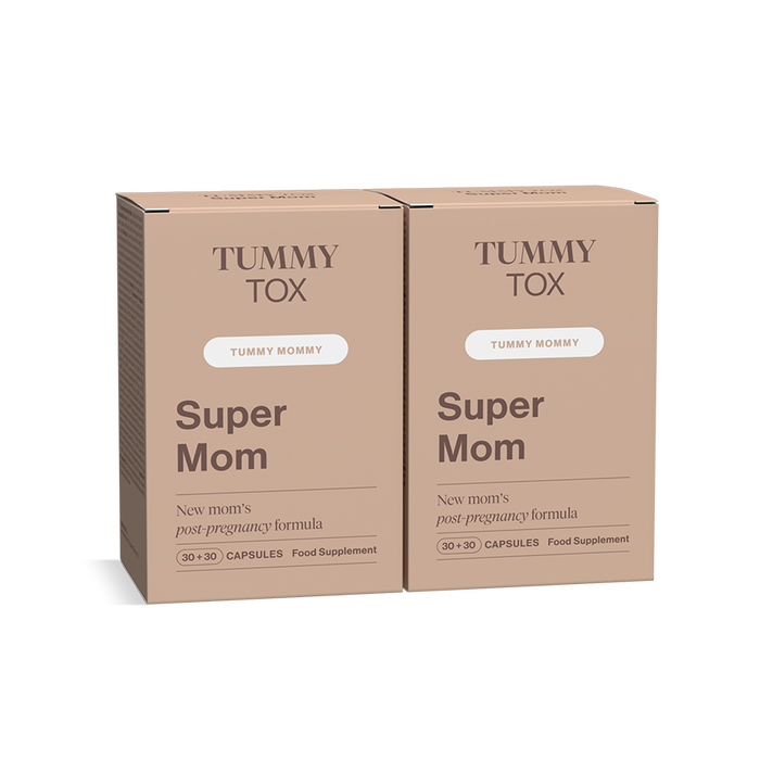 Super Mom: Vitaminas pós-parto - 2 caixas.