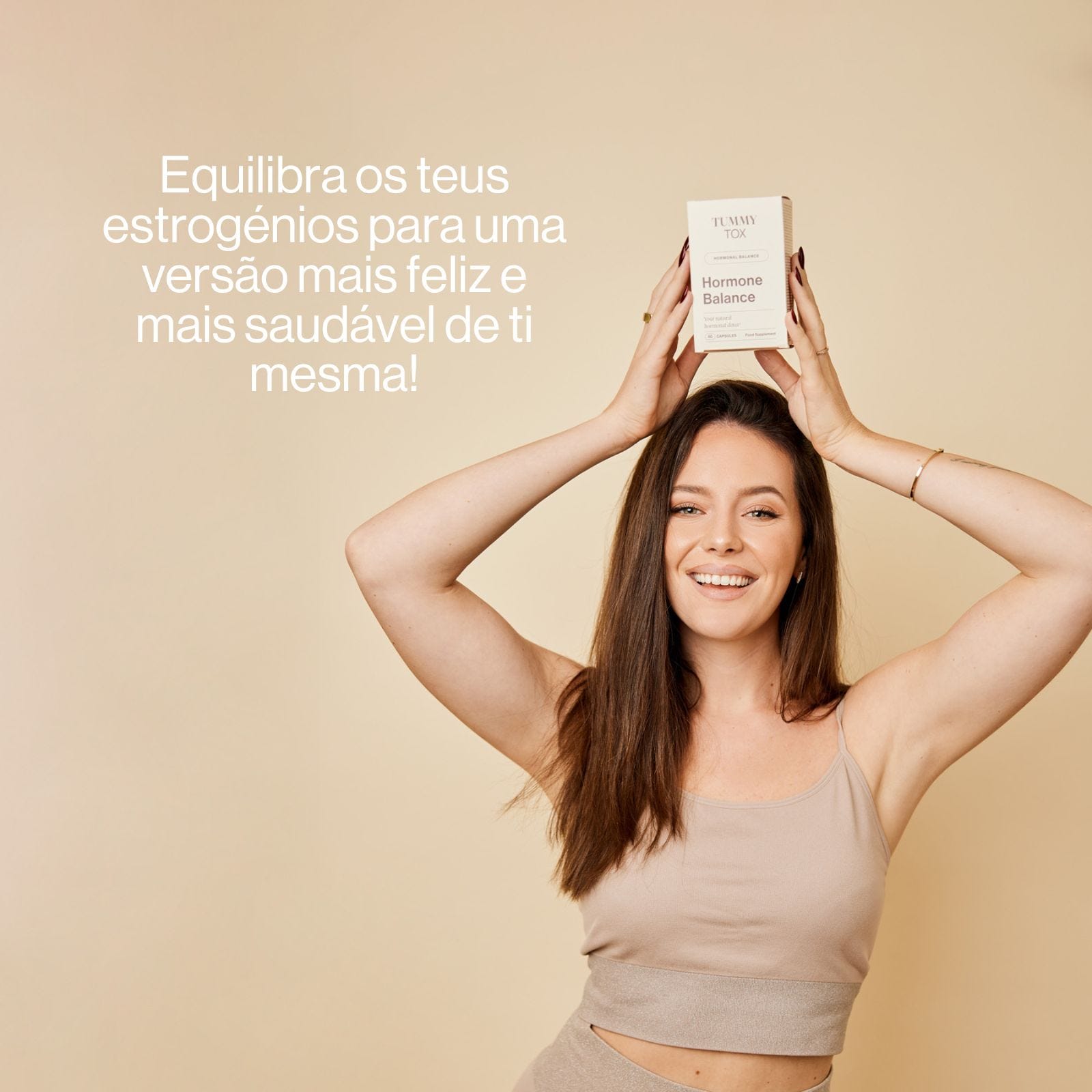 Hormone Balance: Cápsulas para desintoxicação hormonal - 3 caixas.