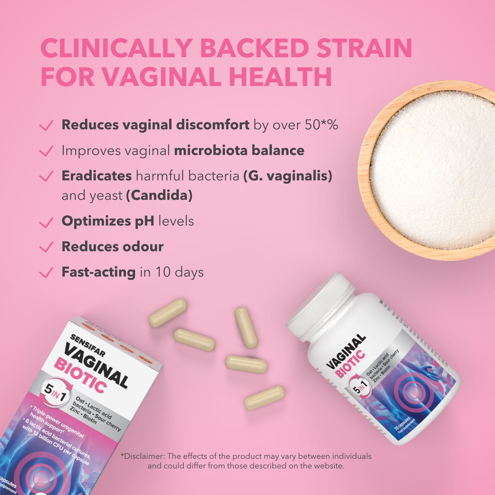 Vaginal Biotic - Powerful Probiotic Women’s Formula 3-Pack