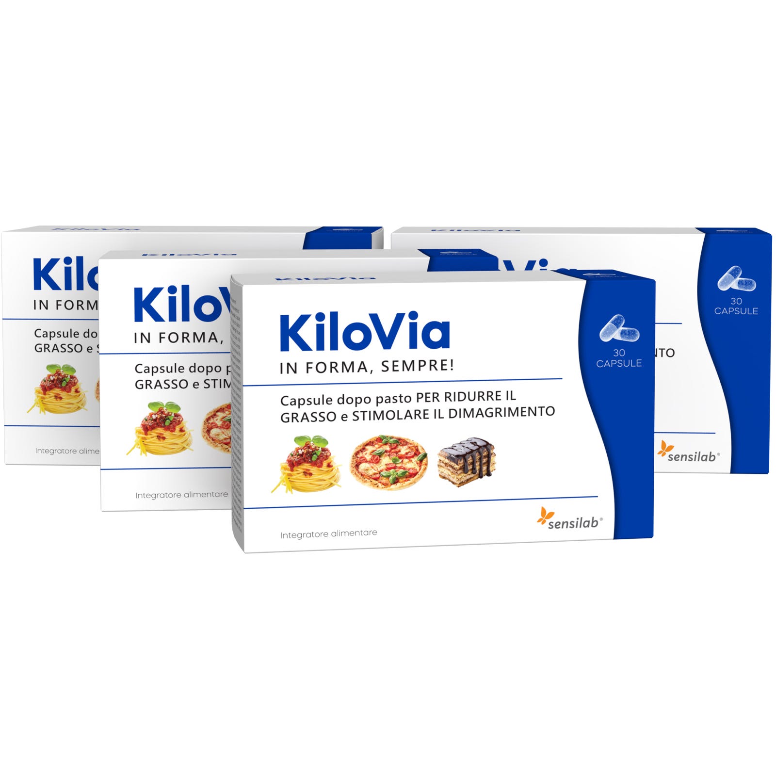 KiloVia - AdeusQuilos: 4 caixas.