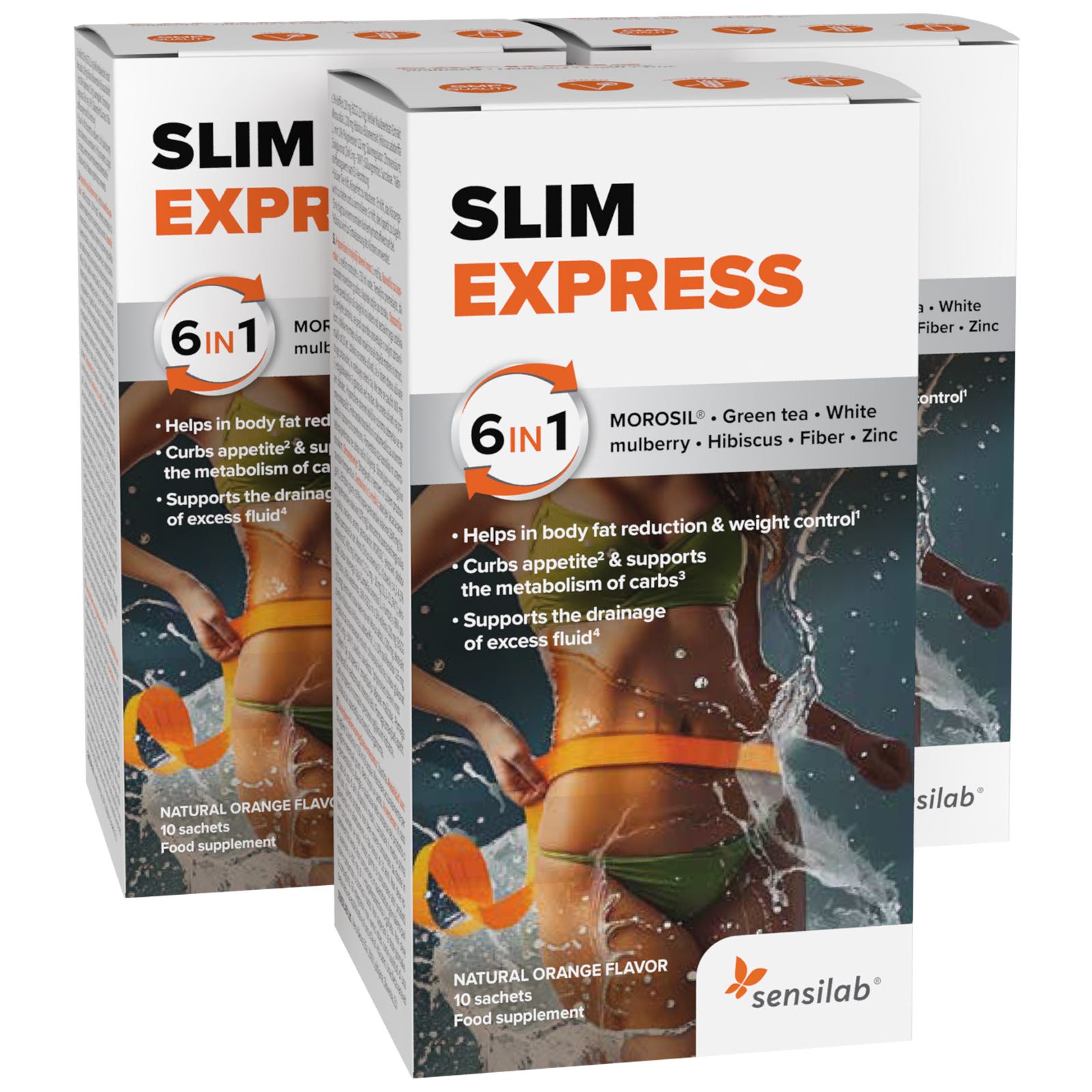 Slim Express – nápoj na chudnutie 6 v 1 s Morosilom® 1+2 ZDARMA.