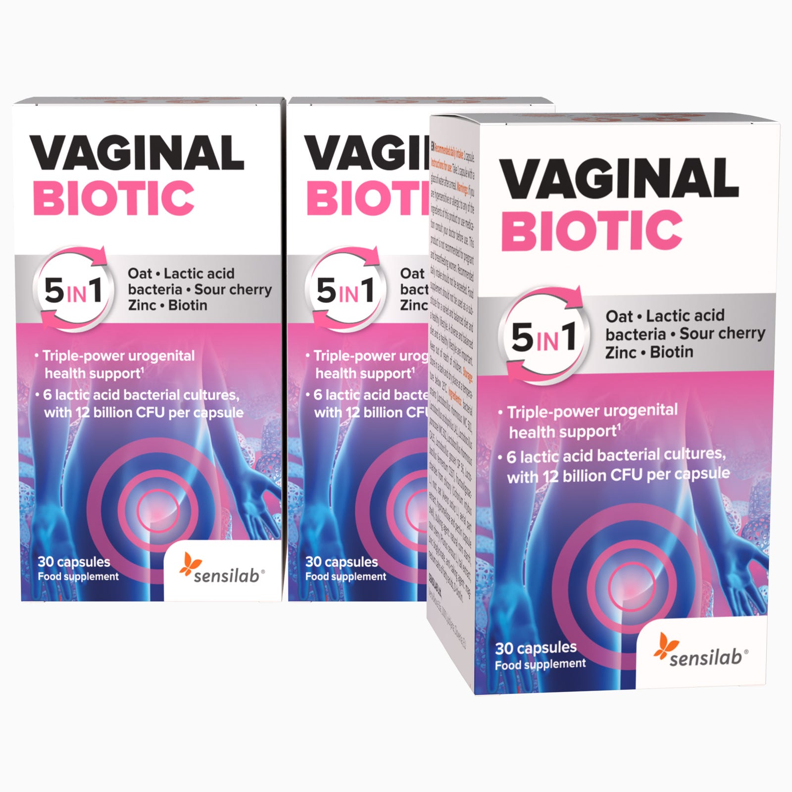 Vaginal Biotic - Powerful Probiotic Women’s Formula 3x