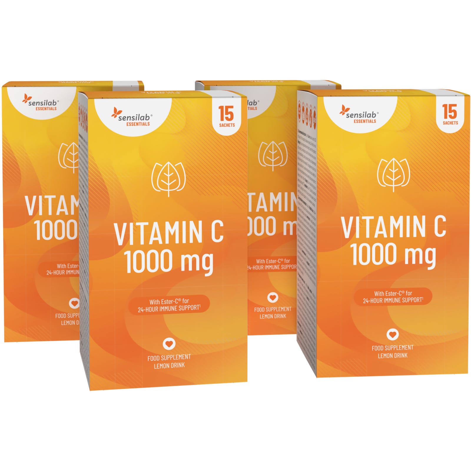 Essentials Vitamin C 1000 mg 4x.